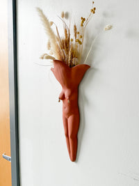 Drippy Terra Cotta Wallflower