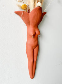 Drippy Terra Cotta Wallflower