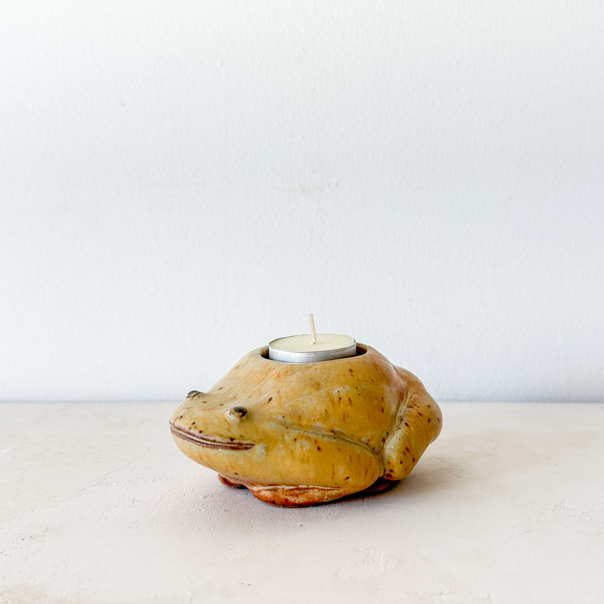 Frog Candle Holder