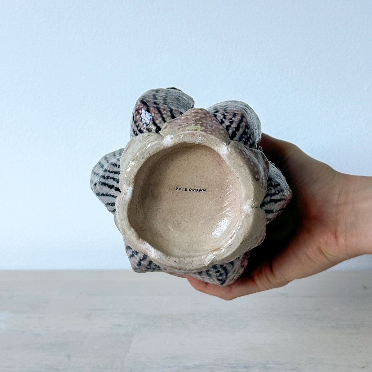 Salt-Fired Flower Vase
