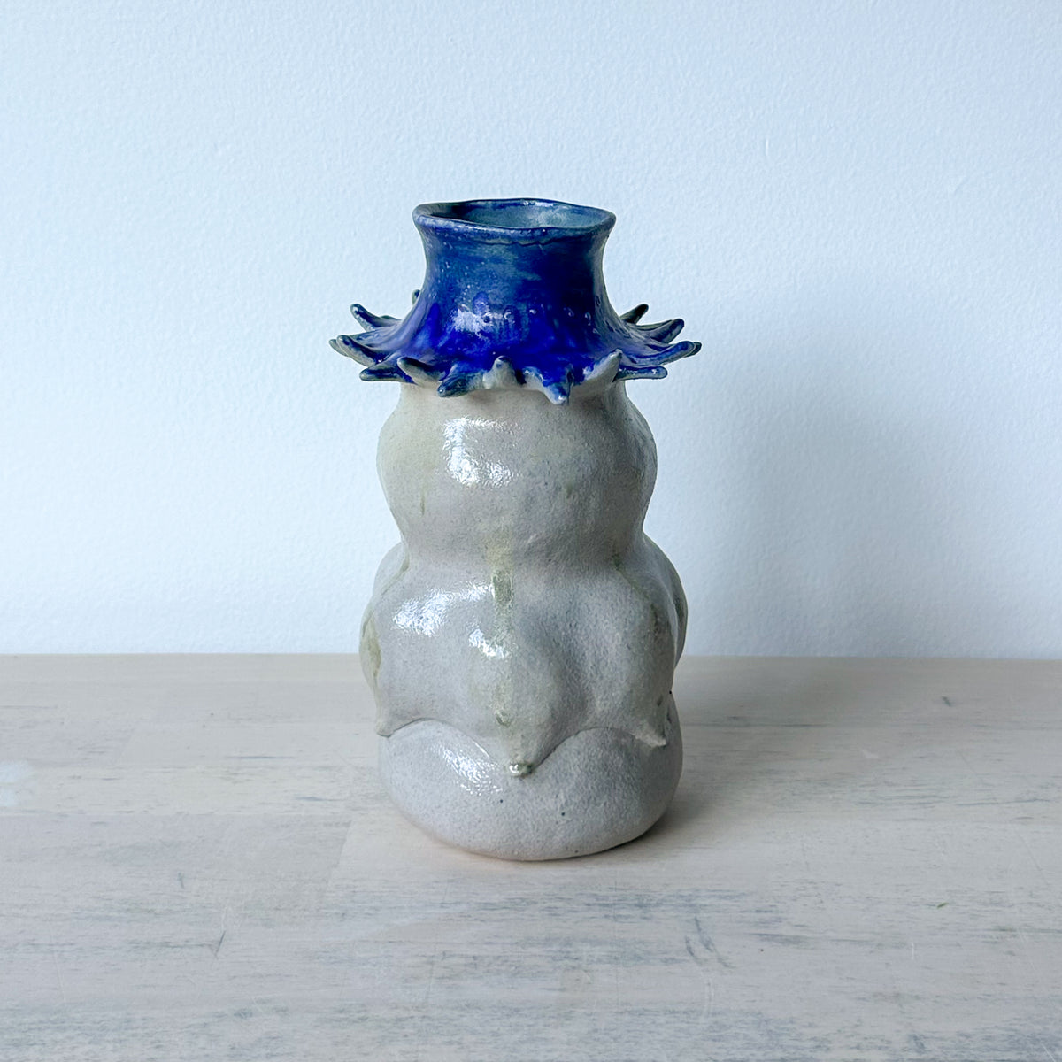 Salt-Fired Flower Vase