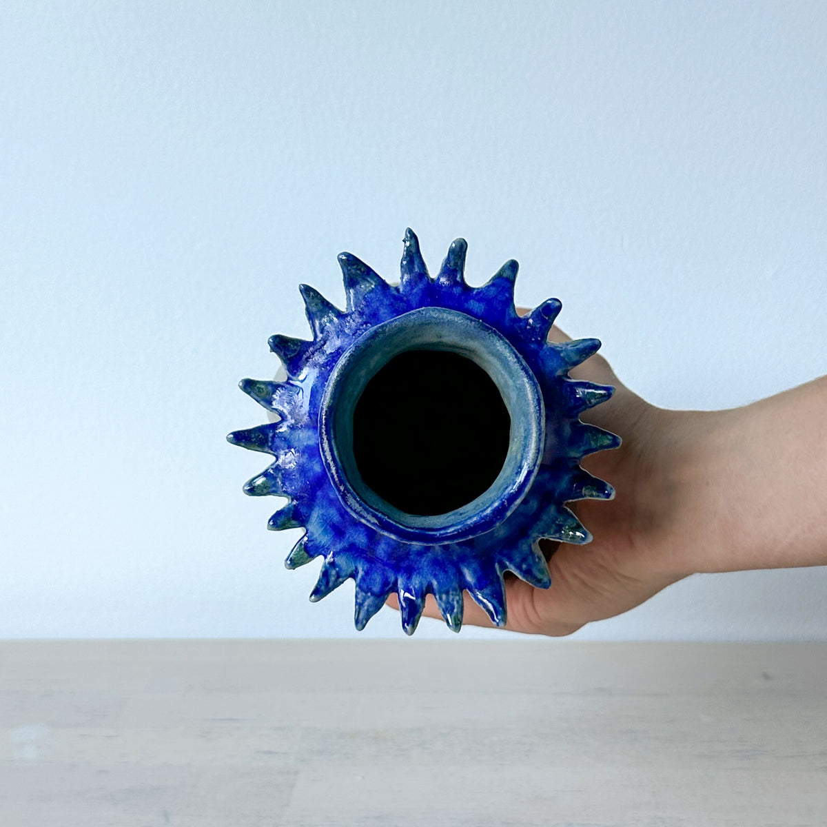 Salt-Fired Flower Vase