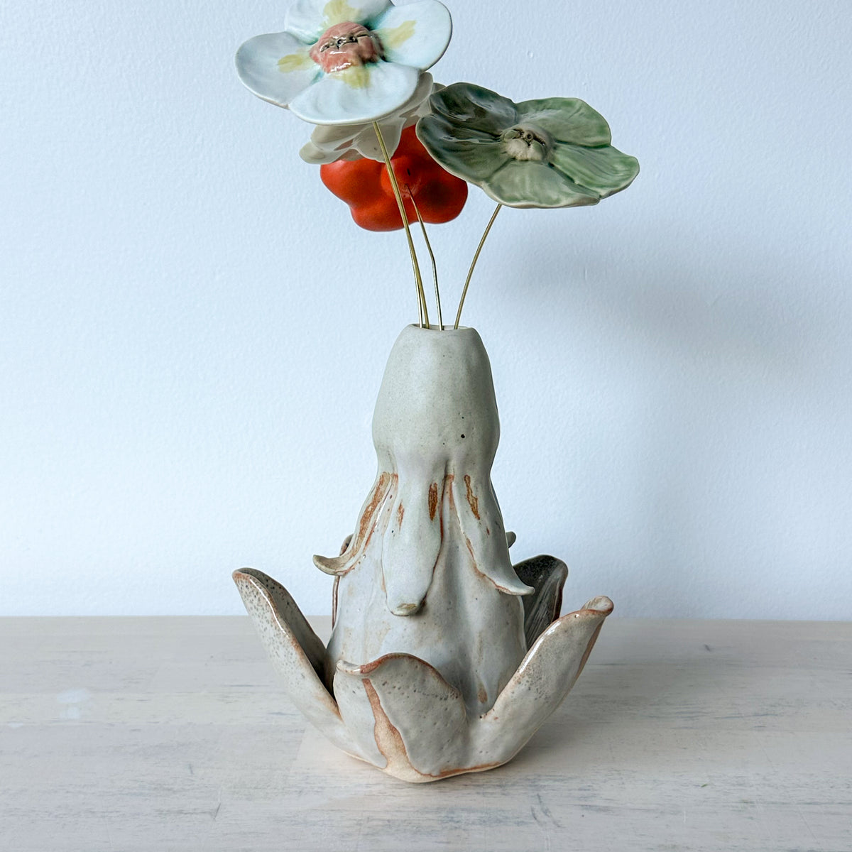 Gas-Fired Flower Vase