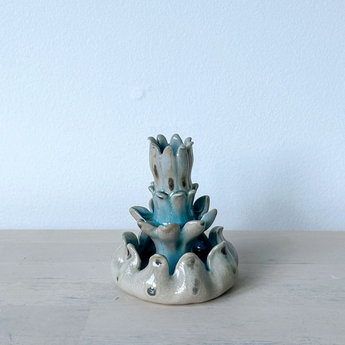 Salt-Fired Flower Vase