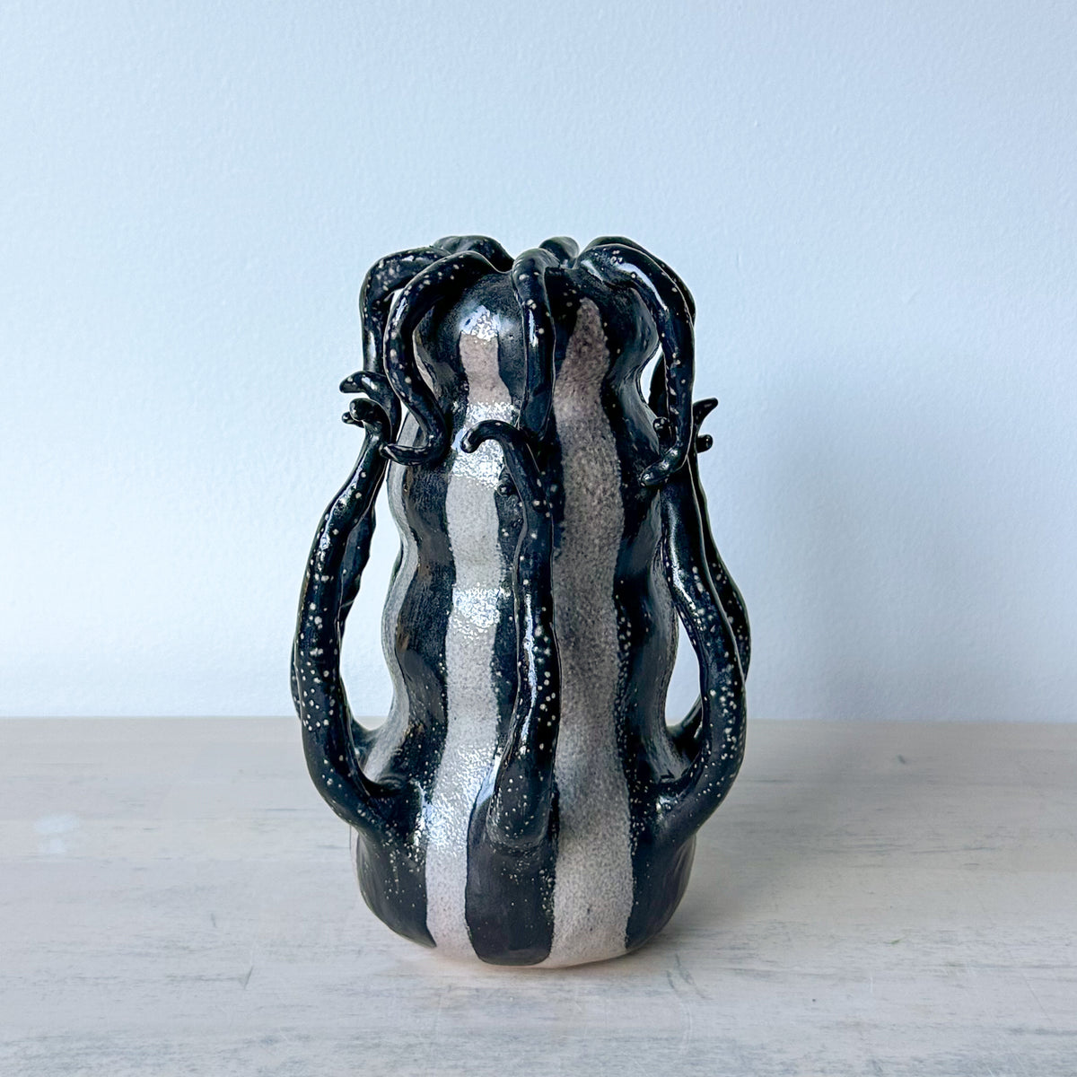 Salt-Fired Flower Vase