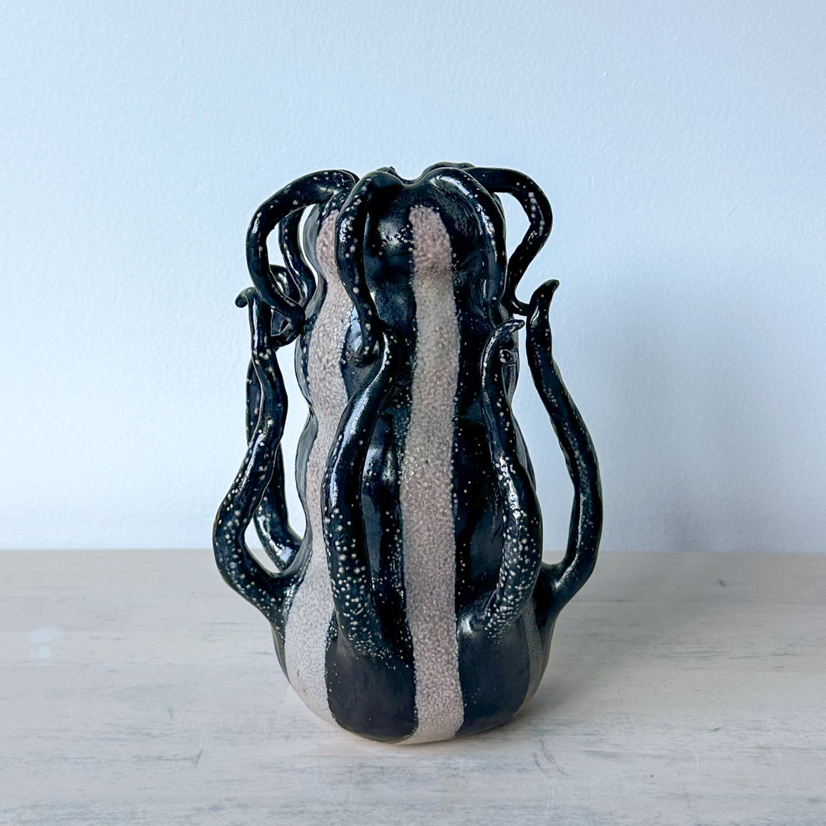 Salt-Fired Flower Vase
