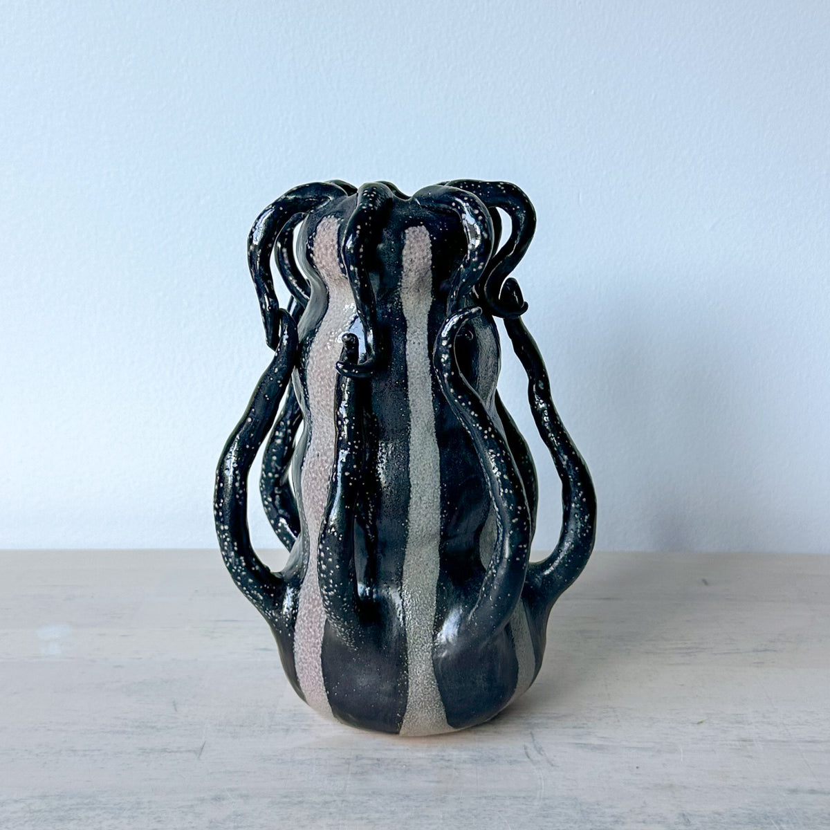 Salt-Fired Flower Vase