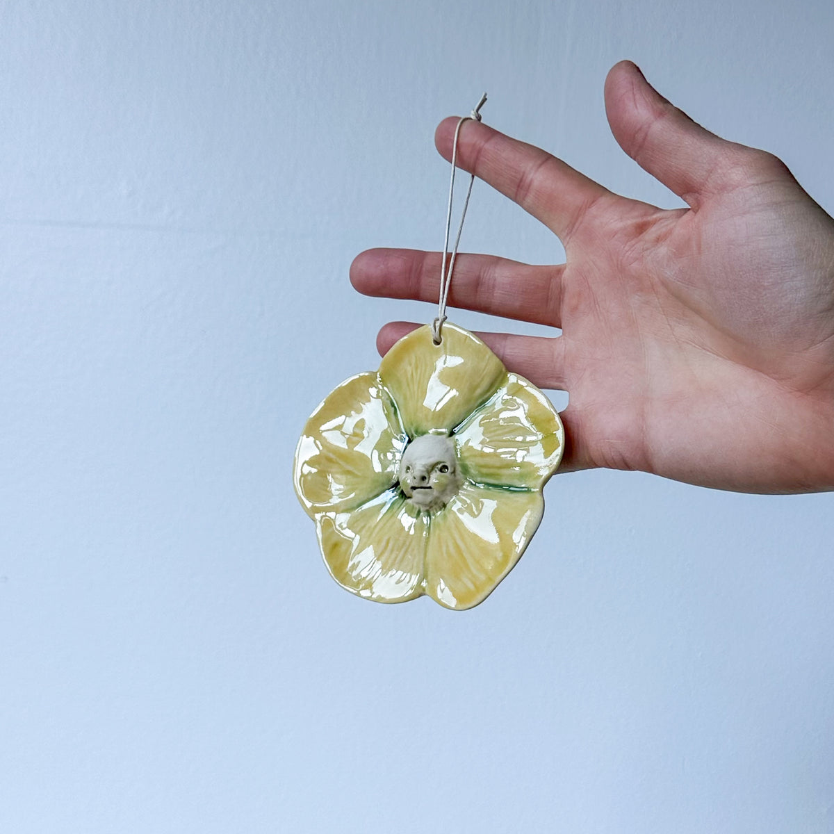Face Flower Ornament