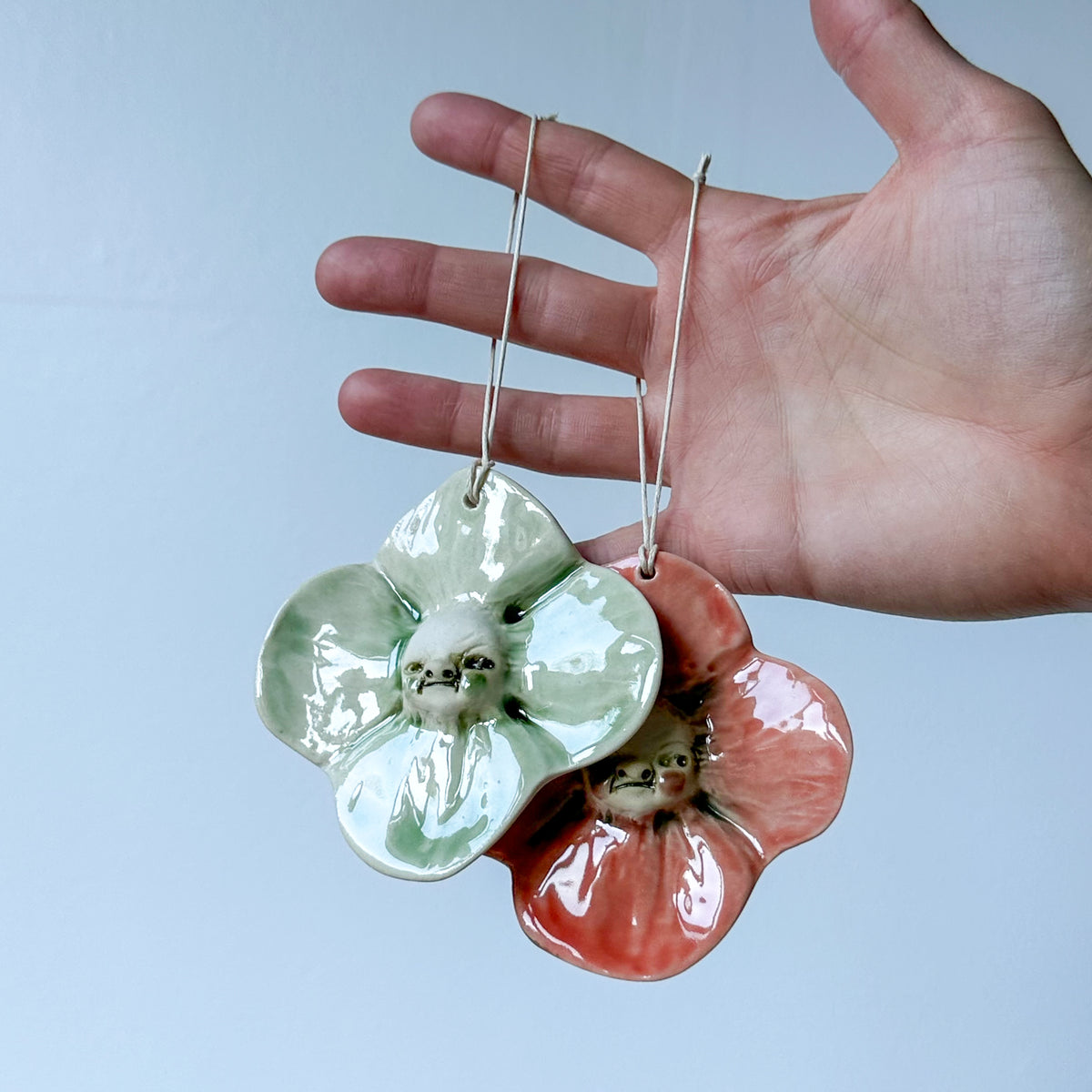 Face Flower Ornament