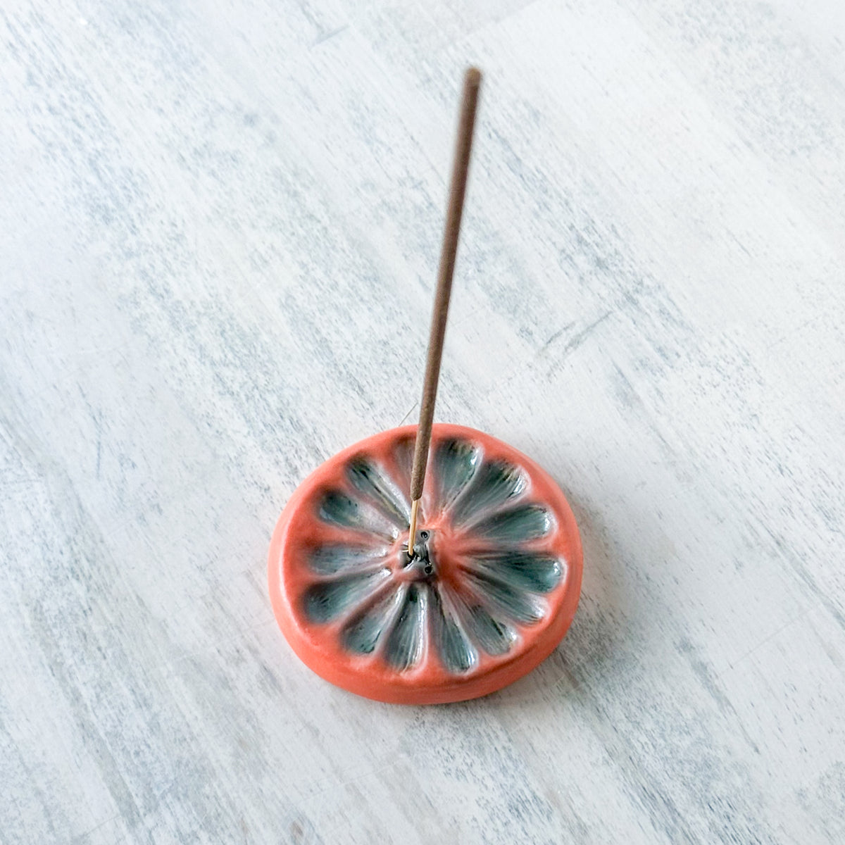 Face Flower Incense Holder/Wall Plaque