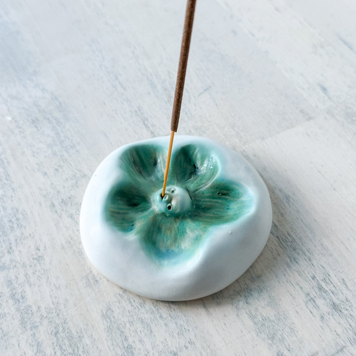 Face Flower Incense Holder/Wall Plaque