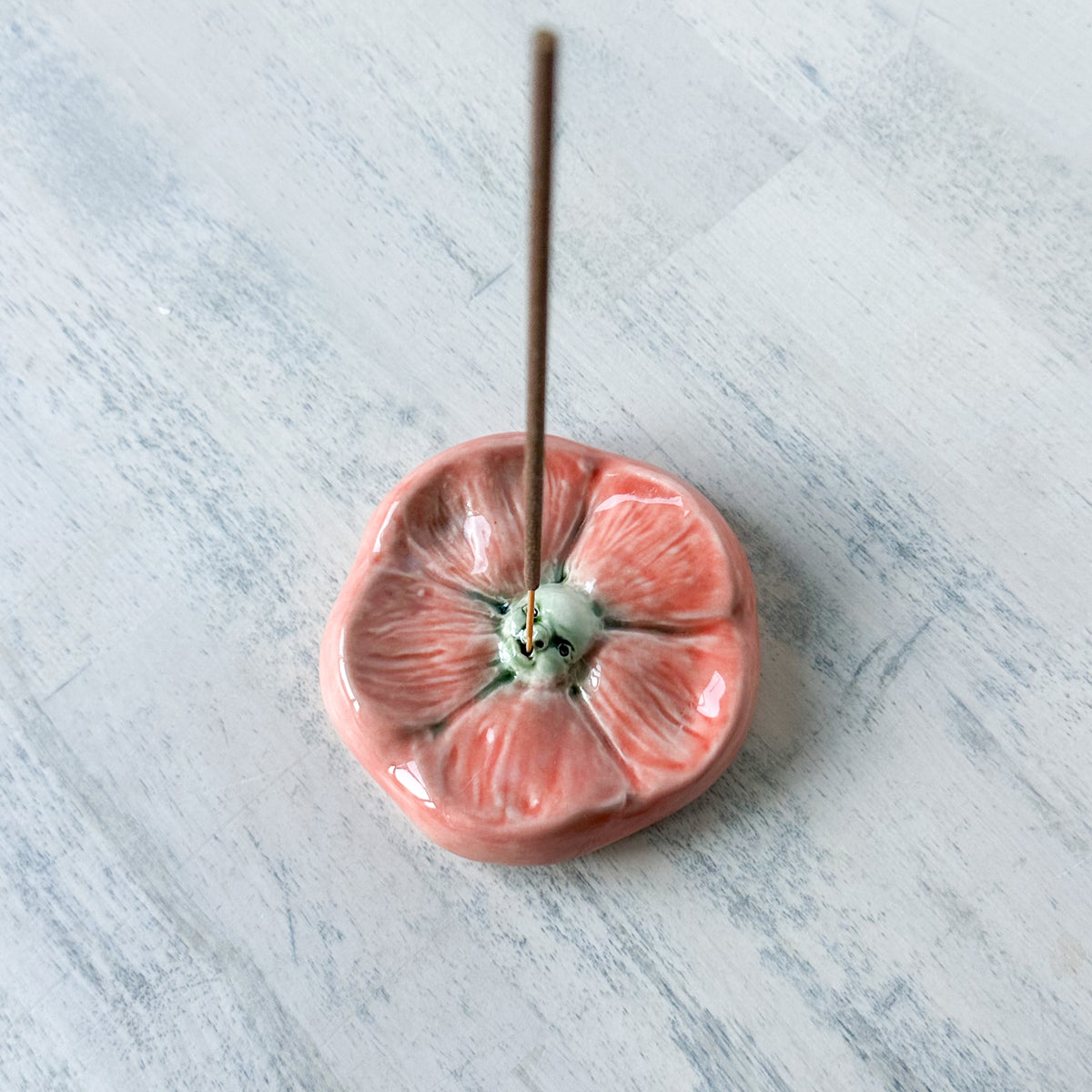 Face Flower Incense Holder/Wall Plaque