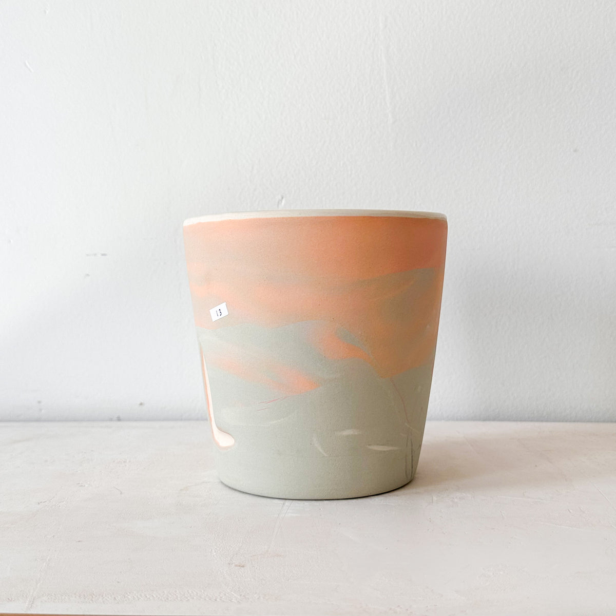 Oh Well Carved Planter