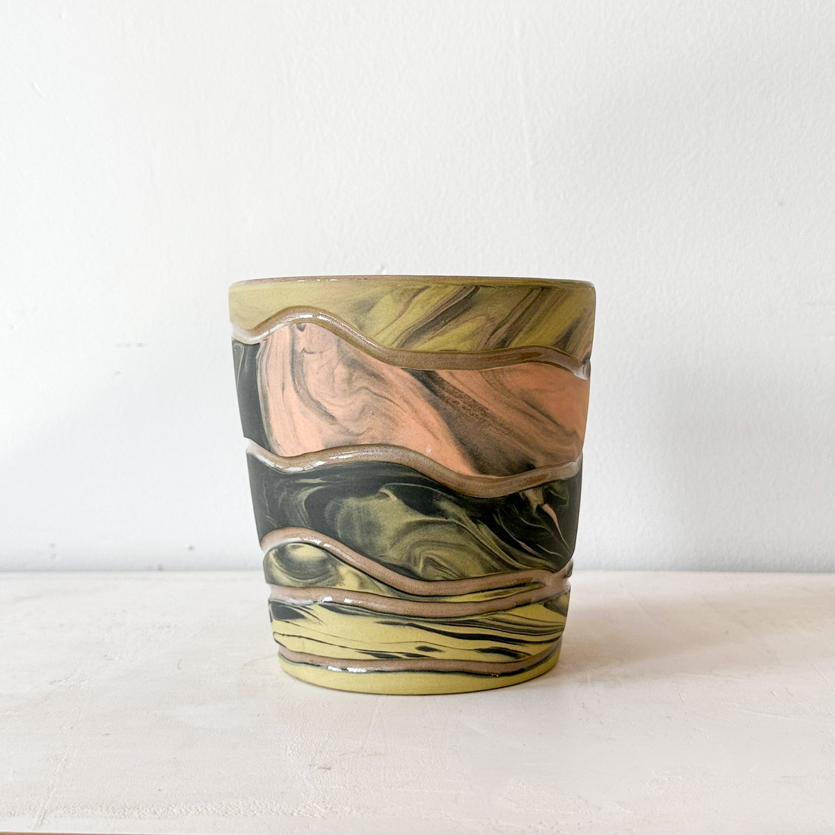 Medium Carved Vessel