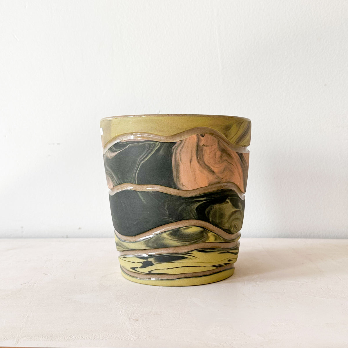 Medium Carved Vessel