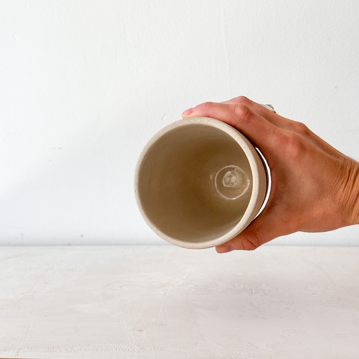 Large Carved Tumbler