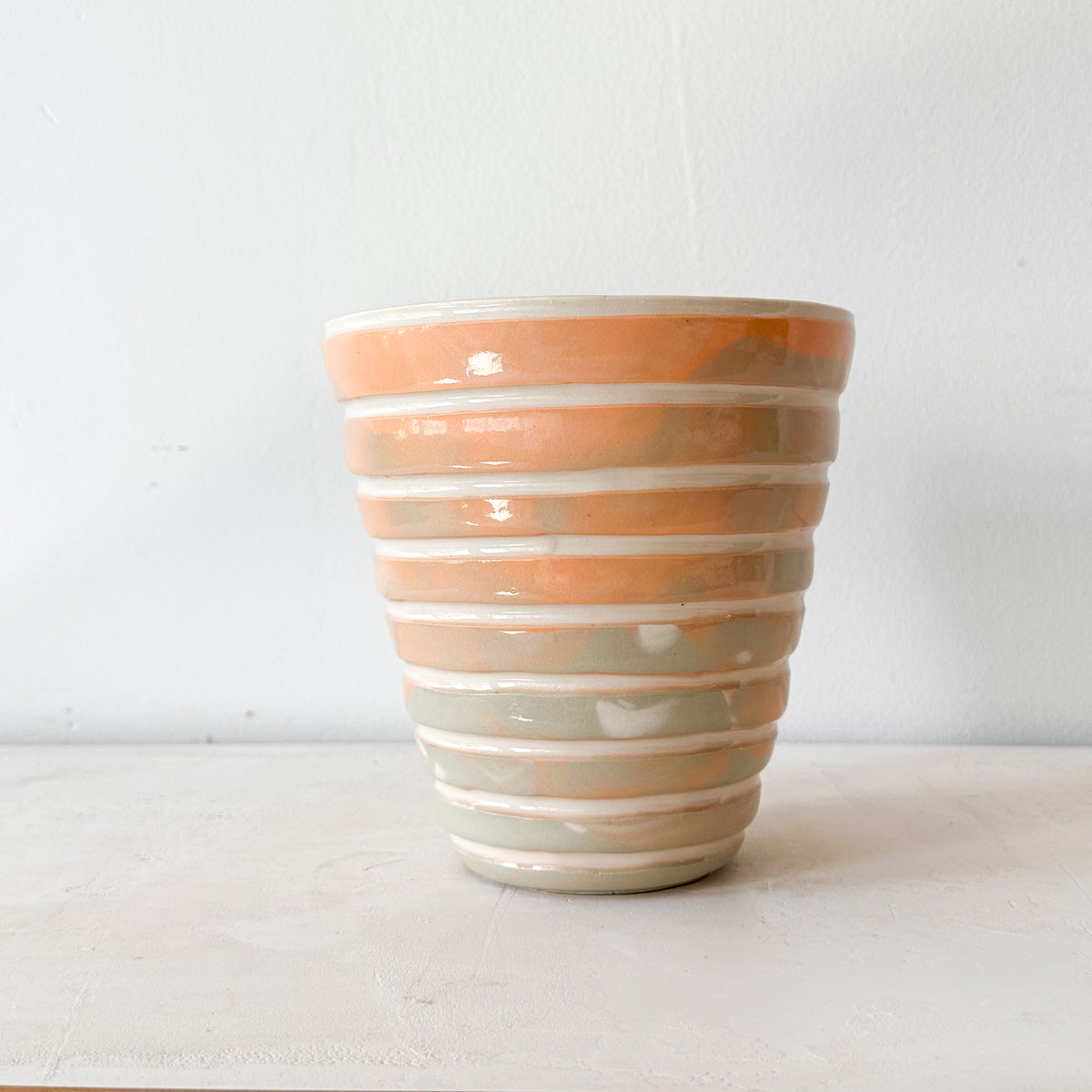 Big Carved Planter