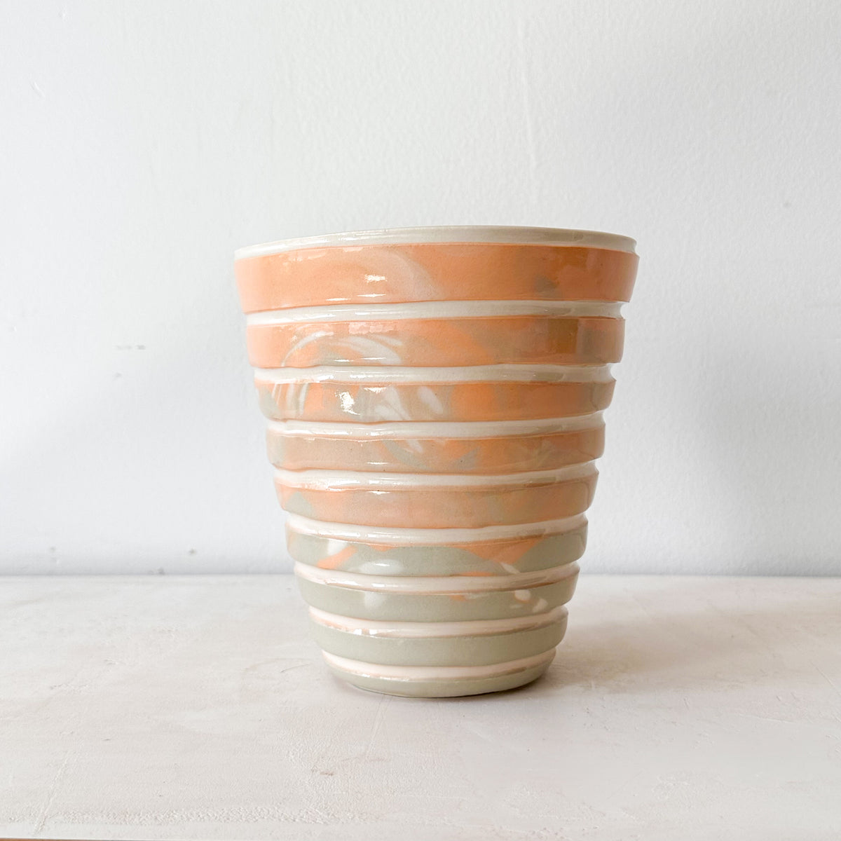 Big Carved Planter