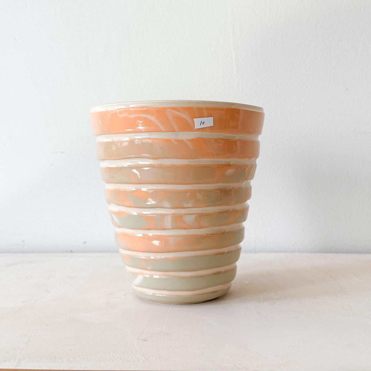 Big Carved Planter