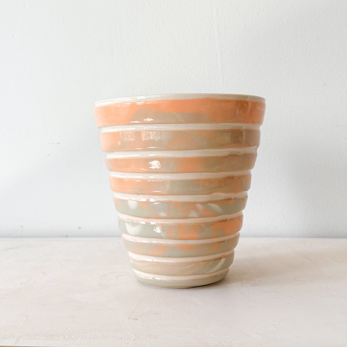 Big Carved Planter