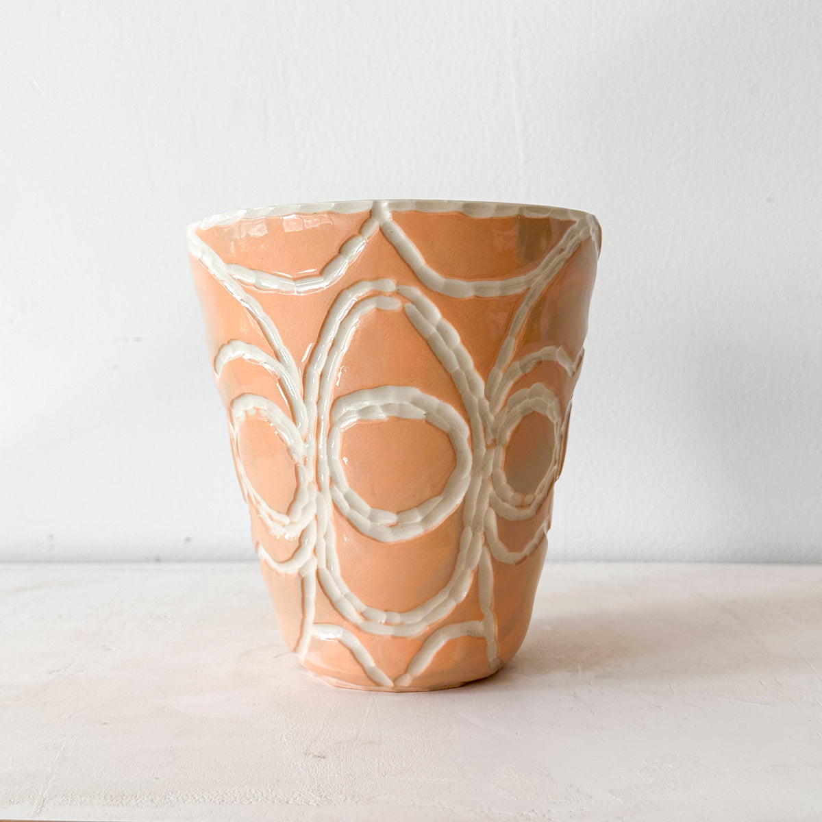 Big Carved Planter