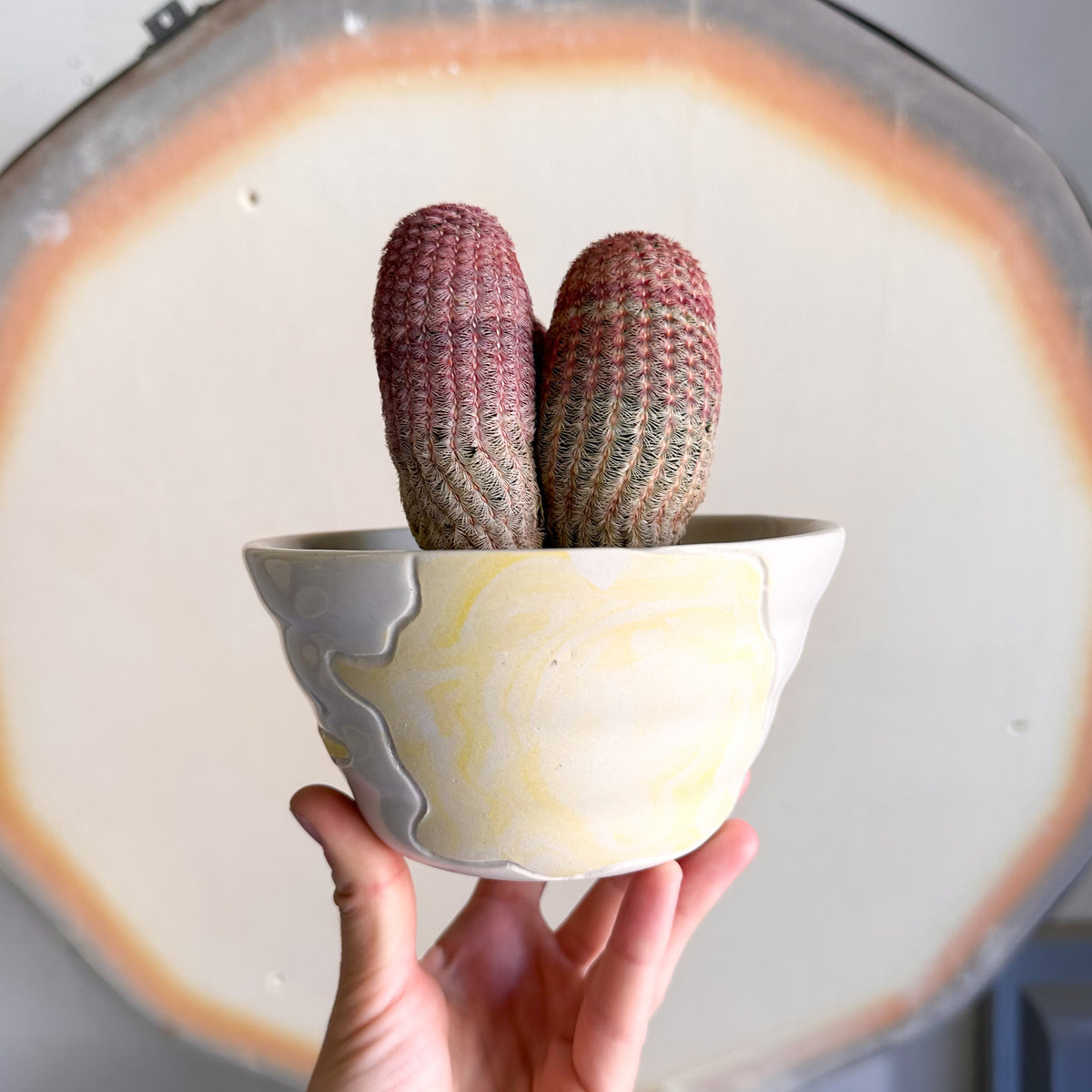 Lil Carved Planter