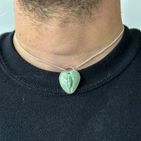 Conversation Heart Pendant