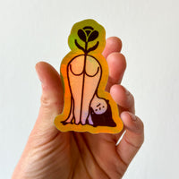 Ass-Flower Sticker