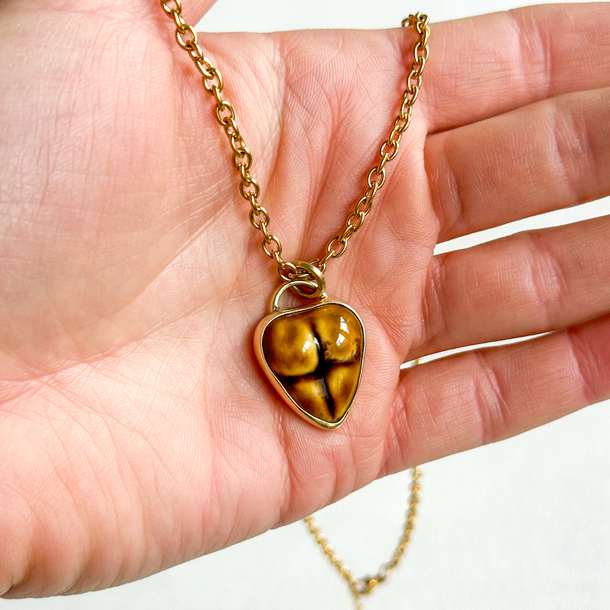 Conversation Heart Pendant