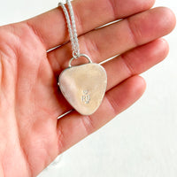 Conversation Heart Pendant
