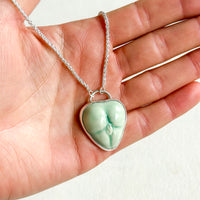 Conversation Heart Pendant