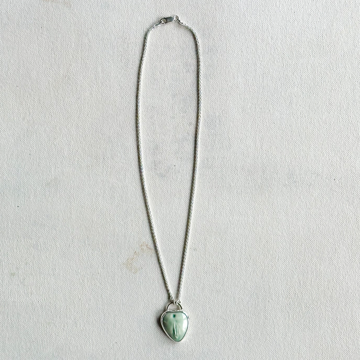 Conversation Heart Pendant