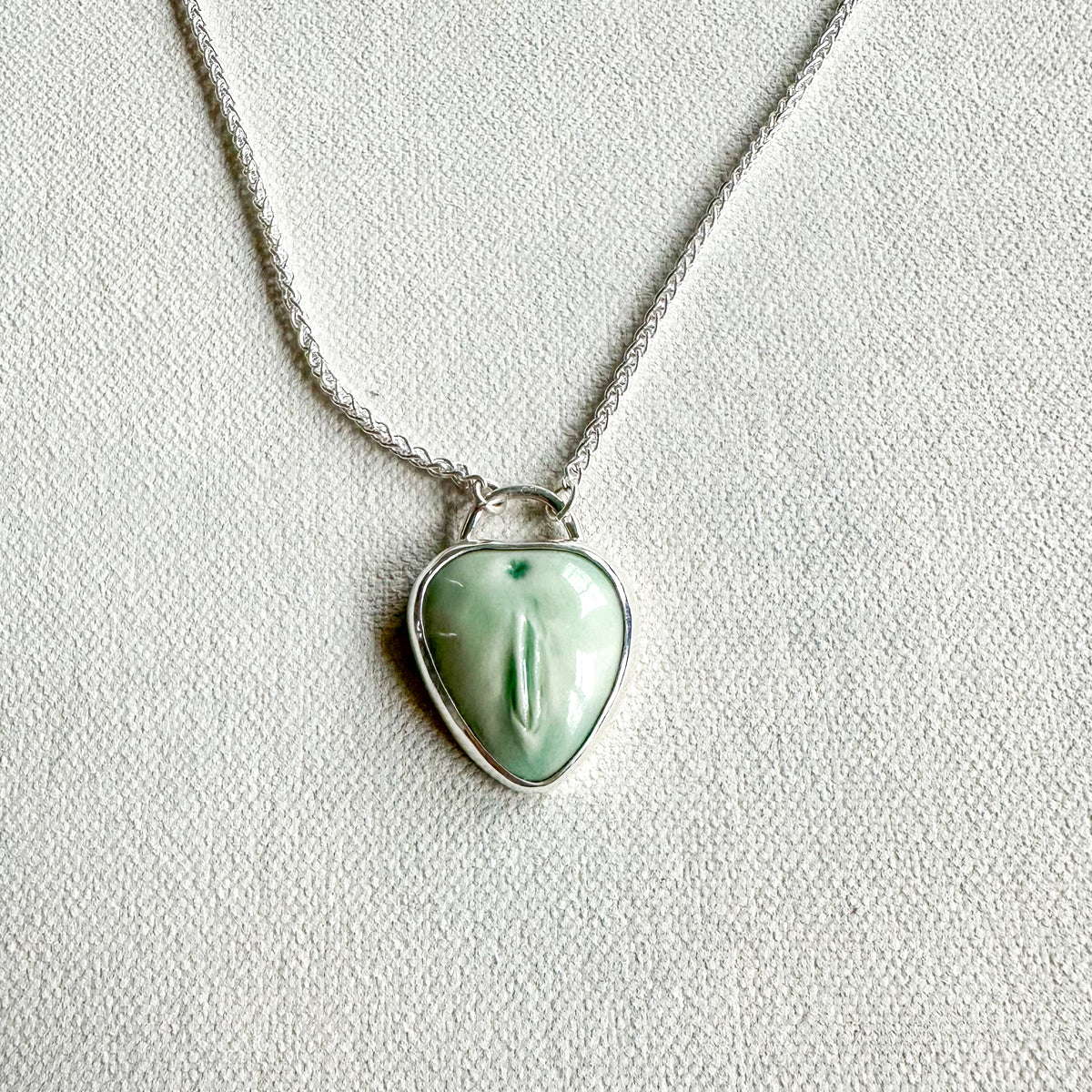 Conversation Heart Pendant