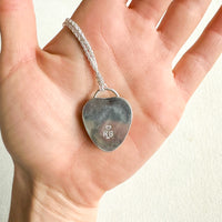 Conversation Heart Pendant