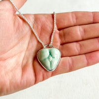 Conversation Heart Pendant