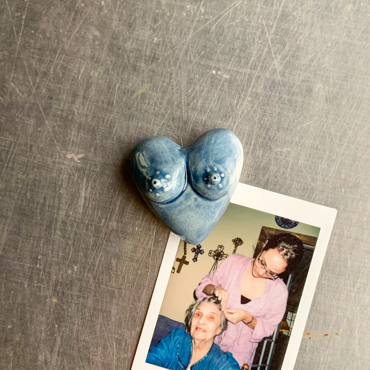 Boobed Heart Magnet 2
