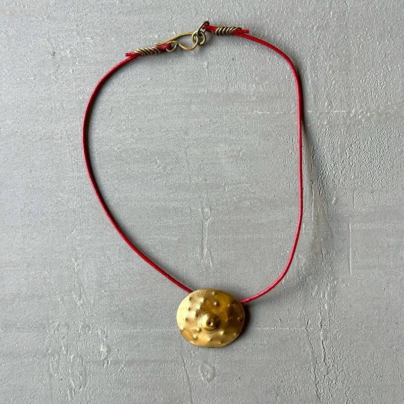 SAMPLE Brass nipple Necklace