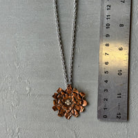 SAMPLE Pressed Flower Necklace