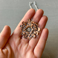 SAMPLE Pressed Flower Necklace