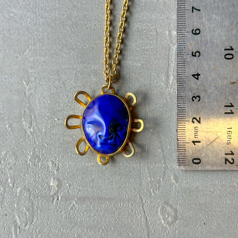 SAMPLE Face “Gem” Necklace