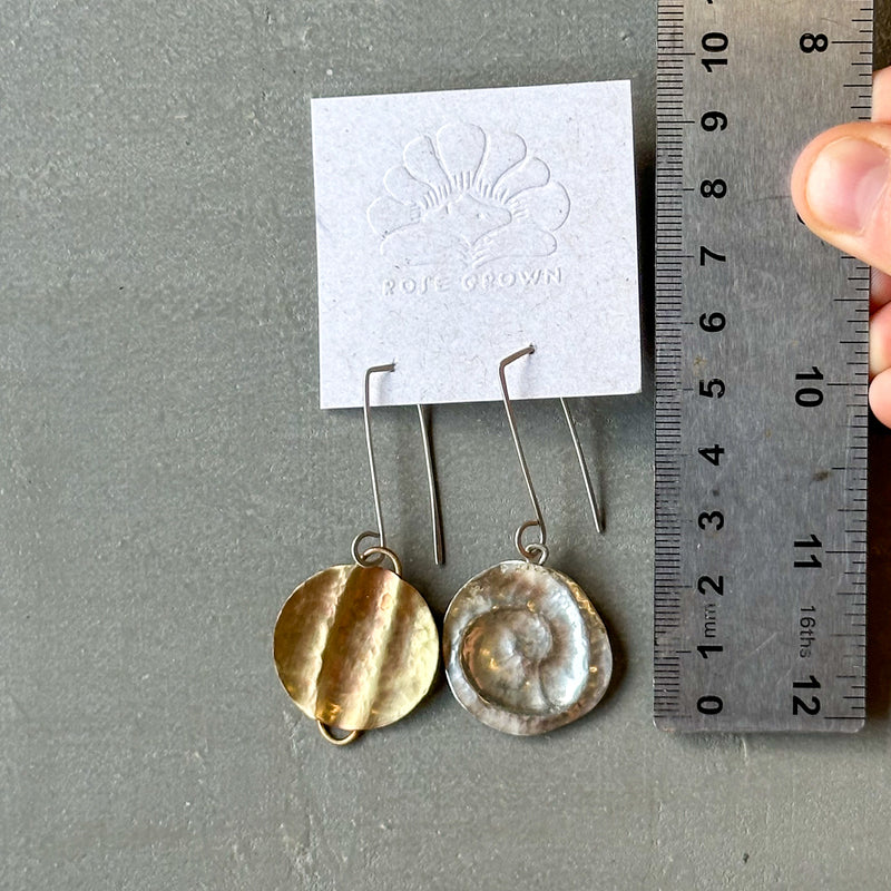 SAMPLE Circle Earrings