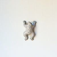 Raku Toadie Wall Vase