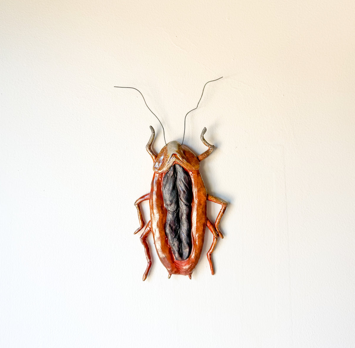 Twat Roach Wall Scupture