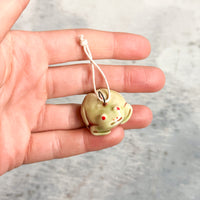 Tiny Tushy Toad Ornaments