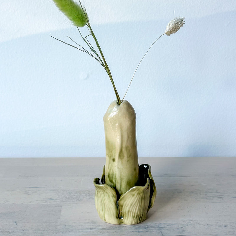 Cock Flower Vase