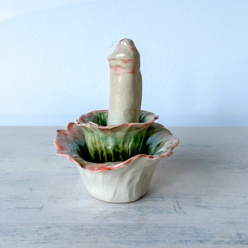 Cock Flower Vase