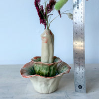 Cock Flower Vase