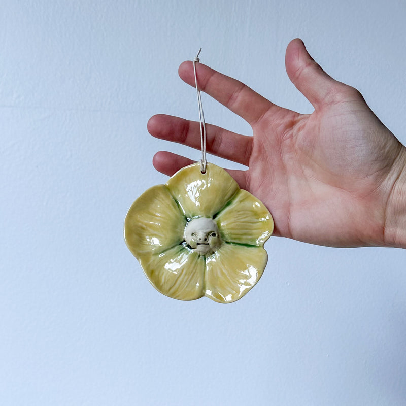 Face Flower Ornament