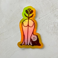 Ass-Flower Sticker